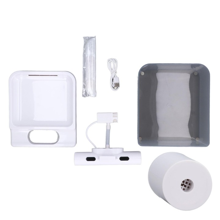 Katzentrinkbrunnen, multifunktional, leise, Infrarot, fließendes Wasser, automatisches Haustierwasser L