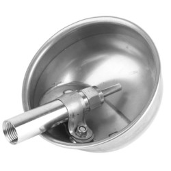 13CM verdickte Trinkwasserschüssel für Schweine aus rostfreiem Stahl, automatisches Wassersystem für Schweine, landwirtschaft