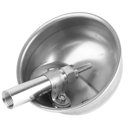 13CM verdickte Trinkwasserschüssel für Schweine aus rostfreiem Stahl, automatisches Wassersystem für Schweine, landwirtschaft