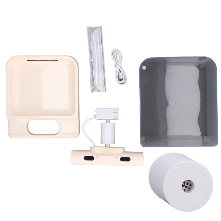 Katzentrinkbrunnen, multifunktional, leise, Infrarot, fließendes Wasser, automatisches Haustierwasser L