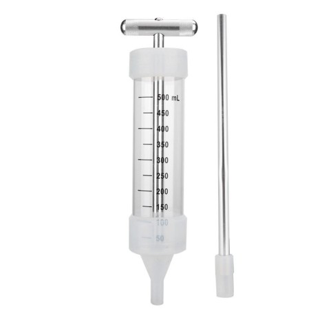 500 ml hohe Kapazität Draw Pull Veterinär Schwein Uterus Waschmaschine Tier Rinder Uterus Irrigator Reinigung