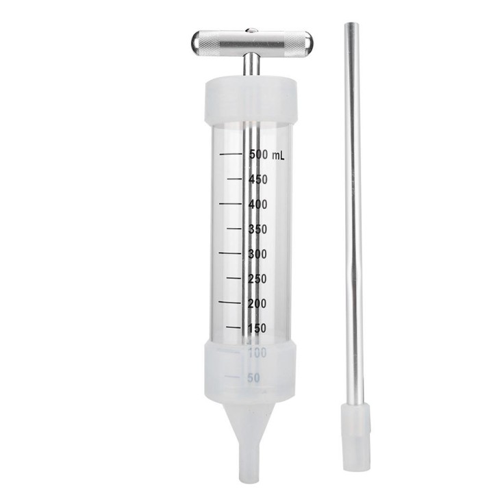 500 ml hohe Kapazität Draw Pull Veterinär Schwein Uterus Waschmaschine Tier Rinder Uterus Irrigator Reinigung