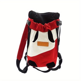 Doppelter Schulter-tragbarer Reise-Rucksack Outdoor-Tragetasche für Hunde. Haustier-Fronttasche für Hunde. Netz-Rucksack M we