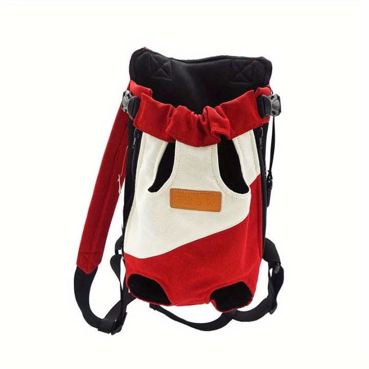 Doppelter Schulter-tragbarer Reise-Rucksack Outdoor-Tragetasche für Hunde. Haustier-Fronttasche für Hunde. Netz-Rucksack M we