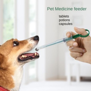 Haustier Medizin Feeder Spritze Tablette Pille Gun Piller Push Dispenser Medizin Wasser Milch Spritze Hund Katze Welpen Fütte