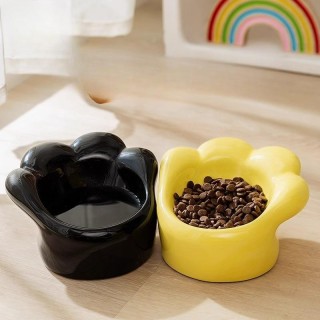 Katze Niedlich Niedlich Cartoon Einfache Katzenkralle Katzennapf Kleine und mittelgroße Hundenapf Futternapf Trinknapf Hausti