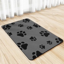 Kieselalgenschlamm, wasserdicht, rutschfest, für Haustiere, Fußmatten für Hunde: Essen & Schlafen 30*40cm