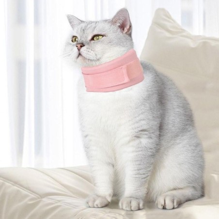 Weiches Katzen-Genesungshalsband, atmungsaktives Katzen-Wundheilungshalsband, praktischer Hundehalsring für Hunde und Katzen