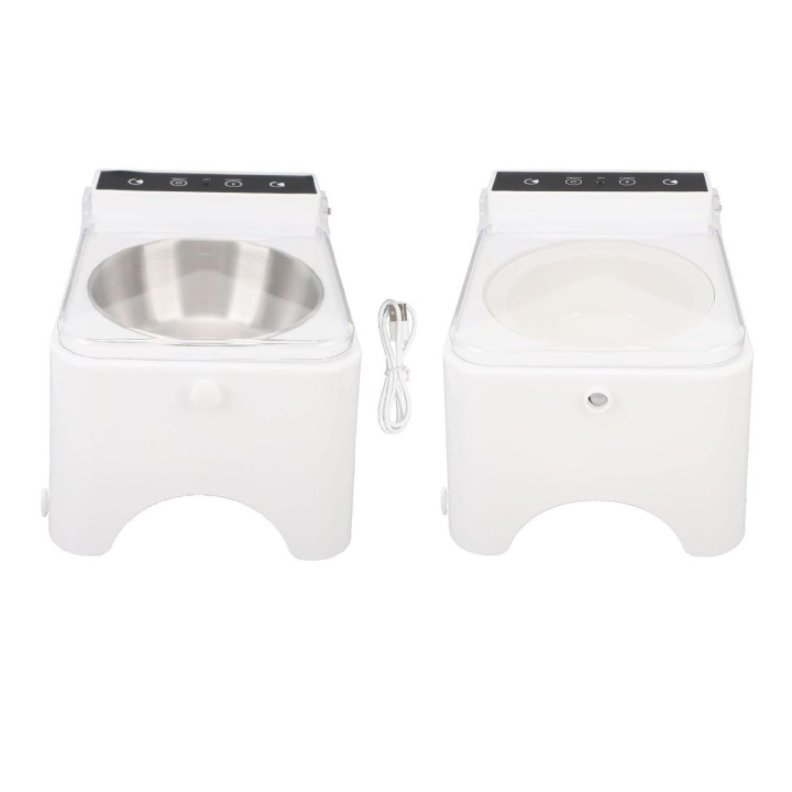 Automatischer Futterspender für Katzen mit Sensor, transparenter Deckel, erhöhtes Design, hygienisch, automatisch, intelligen