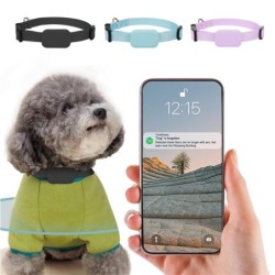 GPS-Tracker für Haustiere, keine monatliche Gebühr, Echtzeit-Tracking-Halsbandgerät, APP-Steuerung für Hunde und Haustier-Akt