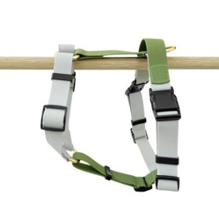 Hey Lana Führgeschirr – Outdoor FLEX – 5-fach verstellbar grau/ grün S