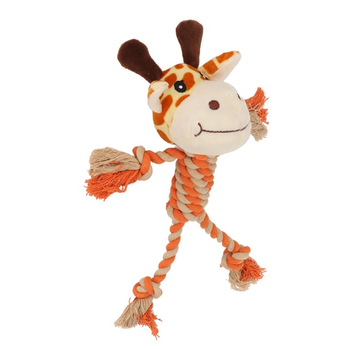 Quietschendes Plüsch-Hundespielzeug, Spleißen, Bissfester Zahnschutz, Linderung von Angstzuständen, 3D-Hunde-Backenzahnspielz