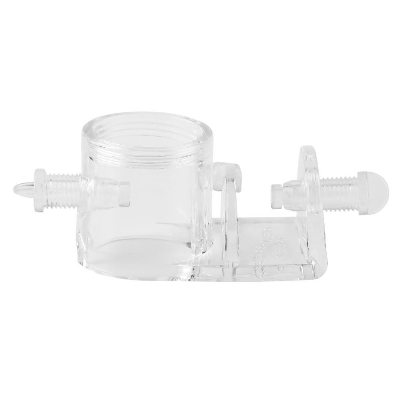 Acryl Aquarium Schlauch Clip Tank Rohr Halter Klemme für 22mm Dia Wasser Rohr