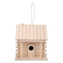 Hängende Vogelnester aus Holz, Nistkasten, Vogelhaus, Zubehör für Papageien, Haustiere, Handwerk