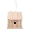 Hängende Vogelnester aus Holz, Nistkasten, Vogelhaus, Zubehör für Papageien, Haustiere, Handwerk