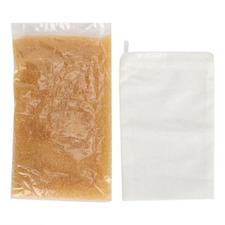 500ML Weiches Wasser Harz Aquarium Wasserenthärter Kissen Ionen Austausch Filter GH Minderer