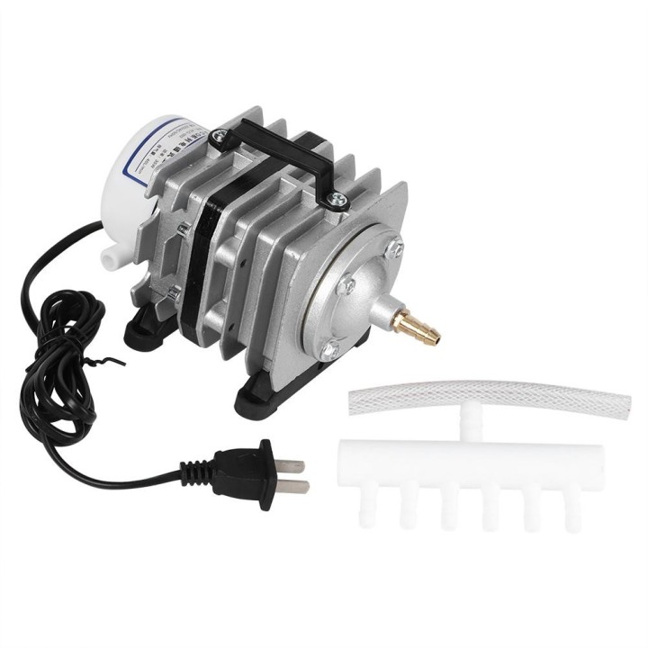 Aluminiumlegierung Elektromagnetische Luftpumpe Aquarium Aquarium Sauerstoff erhöhen Teichkultur Sauerstoffpumpe