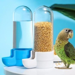 Hängende Futterstation für Haustiere, Eichhörnchen, Papagei, Wasserspender, Vogelfutterbox, Käfigzubehör, Vögel, Zubehör blau