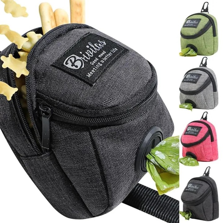 Tragbare Leckerli-Tasche für das Hundetraining im Freien, Leckerli-Tasche für Haustiere, Snack-Belohnungs-Hüfttasche, Hundeko