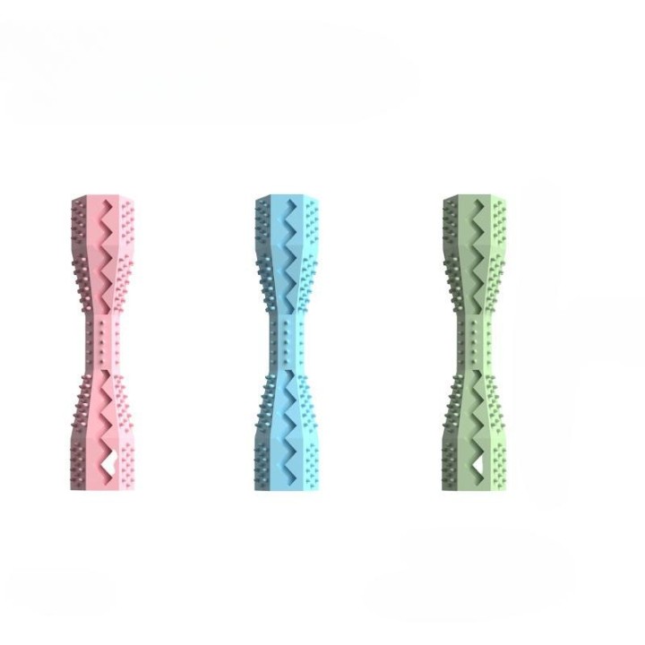 Hundewelpen, langlebiges Kauspielzeug, Haustier-Backenzahnreinigungswerkzeug, interaktives Hundezahnbürstenspielzeug für klei