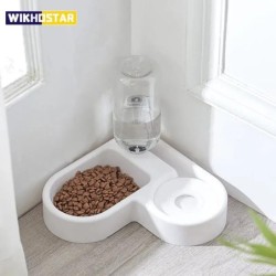 Automatischer Trinknapf für Haustiere, feuchtigkeitsbeständig, Katzennapf, Hundebecken, multifunktional, zum Trinken und Fütt