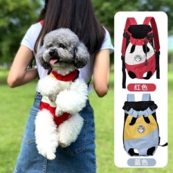 Tragetasche für Haustiere, Katzen und Hunde, Welpentragetasche, Outdoor-Reiserucksack, atmungsaktiv, tragbar, für Hunde und K