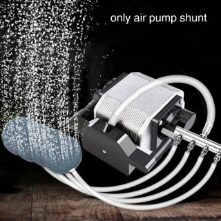 Edelstahl-Hebelverteiler-Splitter, Sauerstoffpumpe, Luftstromkontrolle, Aquarium-Auslass-Zubehör ?Two holes