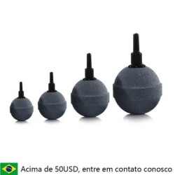 Runder Luftstein 25 MM 30 MM 40 MM 50 MM Belüftungspumpe für Aquarien, Sprudelstein, runder, kugelförmiger Luftstein, Luftpum