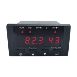 Inkubator-Controller-Thermostat Vollautomatisches und multifunktionales Eier-Inkubator-Steuersystem Temperatur-Feuchtigkeitsr