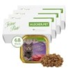 Lyra Pet Lecker.Pet Emily's Feine Paté Reich an Rind Katzenfutter Nassfutter Vollnahrung 68x100 g