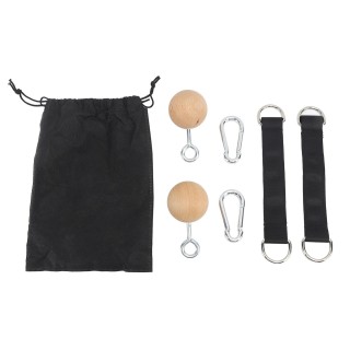 Holz Pull Up Bälle Klettern Hält Training Set Arm Stärke Trainer Pull Up Ball