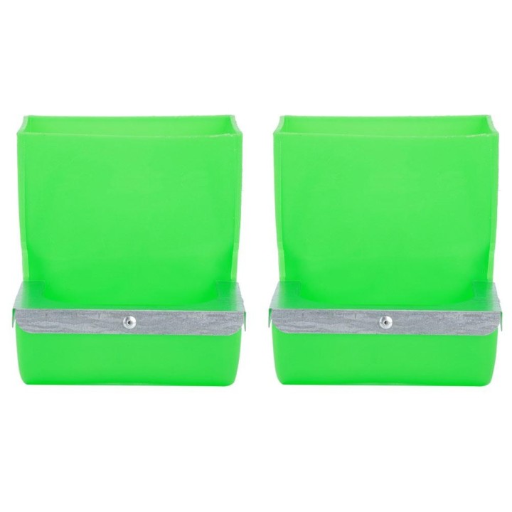 2Pcs 13,5 cm Kaninchen Lebensmittel Fütterung Schüssel Trog Feeder Kaninchen Zucht Ausrüstung Werkzeuge