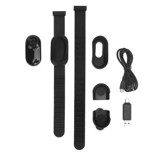 Katzenhalsbandkamera mit 0,96-Zoll-LCD-Bildschirm, 170-Grad-Weitwinkel, Haustier-Sport-Actionkamera für Videos