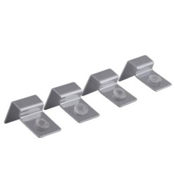 4 Teile/satz Edelstahl Aquarium Glas Abdeckung Clip Unterstützung Halter(8 mm)