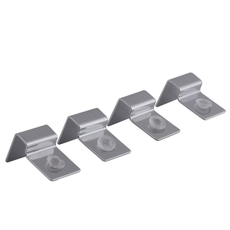4 Teile/satz Edelstahl Aquarium Glas Abdeckung Clip Unterstützung Halter(8 mm)