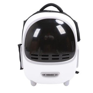 Katzen-Rucksackträger, transparentes Fenster, atmungsaktiv, bequem zu tragen, vielseitige Katzen-Raumkapsel