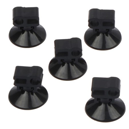 5Pcs Aquarium Saugnapf Clip Rohr Schnalle Fisch Tank Draht Schlauch Pumpe Sucker
