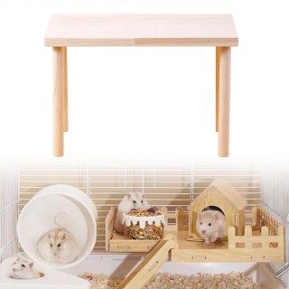 Hamster Plattform Lebensraum Decor Stabile Spielzeug Käfig Zubehör, Stehend Spielplatz für Flabellate