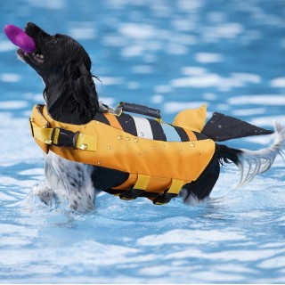 Haustier Hund Sommer Badeanzug Niedlichen Cartoon Stil Reflektierende Schwimmweste S