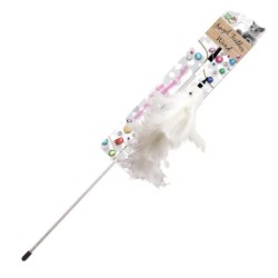 PLATZ PET SUPPLIES FUN AE CAT Katzenspielzeug Katzenspiel Engel Federstab &