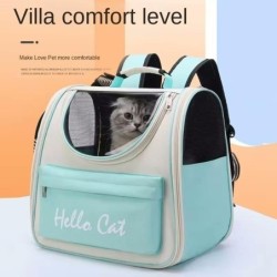 Katzentragetaschen Winddichter Outdoor-Reise-Rucksack für Katzen Kleine Hunde Transport Tragetasche Katzenrucksack Träger Mit