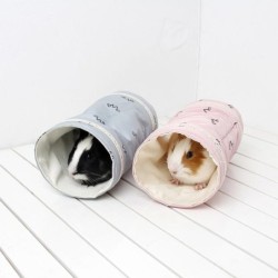 Meerschweinchen-Tunnel, Röhren, verstecktes Spieltunnel-Spielzeug für Kleintiere, Hamster, Mäuse, Ratten, Rennmäuse Single-wa