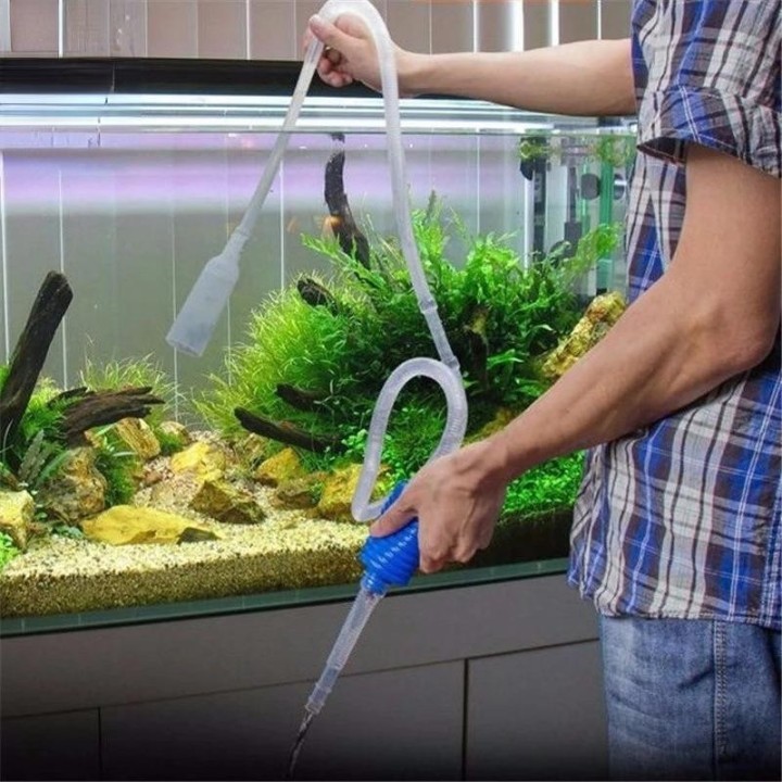 Aquarium Siphon Aquarium Siphon Staubsauger Pumpe Halbautomatische Wasserwechsel Wechsler Kies Wasserfilter Acuario Zubehör