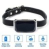 G12 Gps Smart Multifunktionaler Haustier-Locator Universelles wasserdichtes GPS-Ortungshalsband für Katzen Hunde schwarz