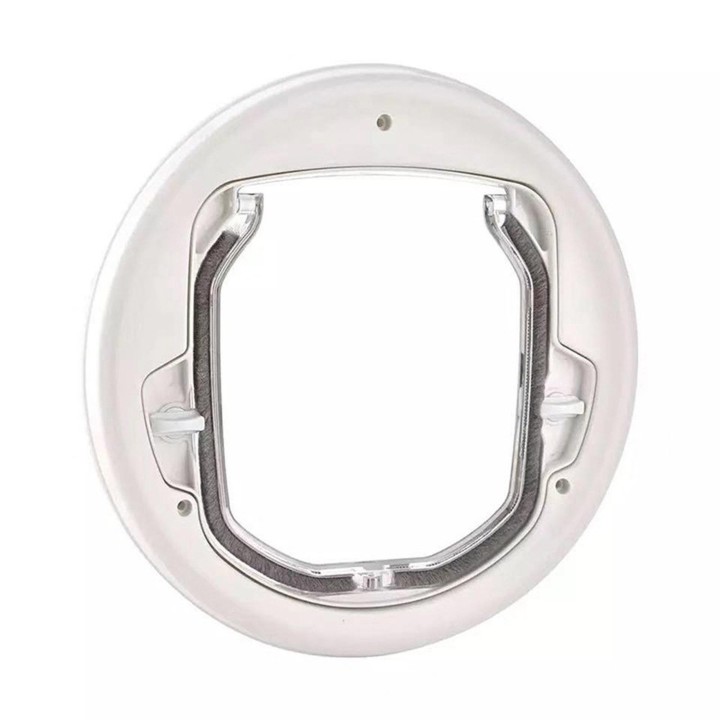 Haustiertür, 4-Wege-Verriegelung, Sicherheitsschloss, Kunststoff, Hunde- und Katzenklappe, steuerbare Schalter, Richtungstür,