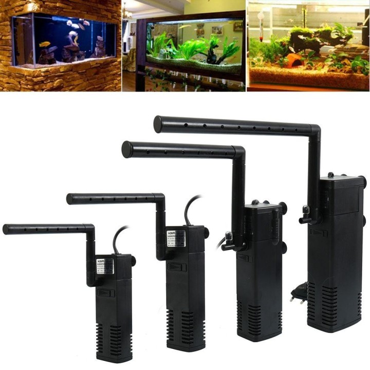 mit Ersatzschwamm Tauchpumpe Luftpumpe Aquariumfilter Aquariumfilter Sauerstoff-Innenpumpe 600L