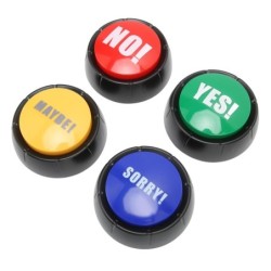 4Pcs Hund Kommunikation Tasten Multifunktionale 4 Arten von Sound Effekte Pet Training Summer für