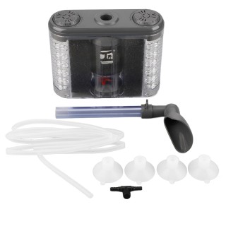 Schwamm-Aquariumfilter, leise Kotreinigung, sauerstoffanreichernde Bakterien, Kultivierung, Doppelschwamm, Fischtank