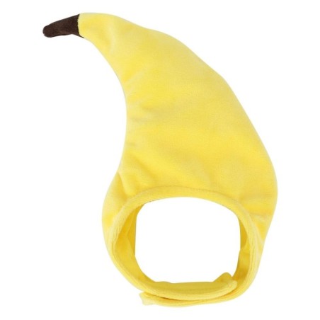 Kreative Katzenhut-Transformation Festlicher lustiger Kopfschmuck Bananenkopfbedeckung Haustierzubehör Freie Größe Uniform Si
