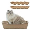 ECO CAT TRAY 3 Stück x 3 Sets Von Tierärzten empfohlen Maße Breite cm x Tiefe 35 cm x Höhe cm Recyclingpapier Katzentoilette